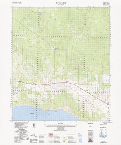 Geoscience Australia Bookabie (5434) digital map