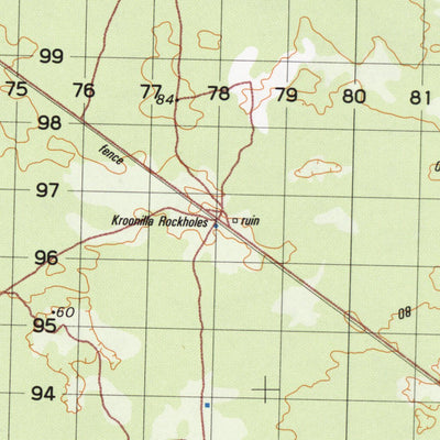 Geoscience Australia Bookabie (5434) digital map