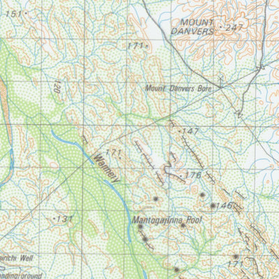 Geoscience Australia Boolaloo (2052) digital map