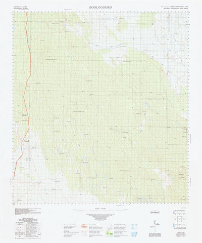 Geoscience Australia Boologooro (1749) digital map