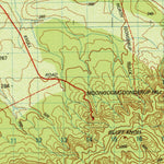 Geoscience Australia Borden (2529) digital map