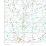 Geoscience Australia Boulia SF54 - 10 digital map