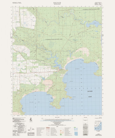 Geoscience Australia Bremer (2729-2) digital map