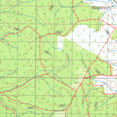 Geoscience Australia Bridgetown (2130) digital map