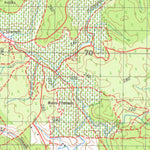 Geoscience Australia Bridgetown (2130) digital map