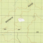Geoscience Australia Bronzite Ridge (3133) digital map