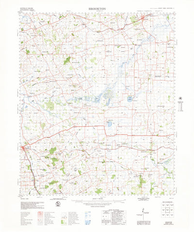 Geoscience Australia Brookton (2333) digital map