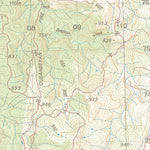 Geoscience Australia Bungendore (8727-2) digital map