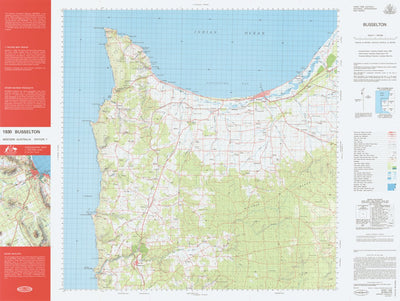 Geoscience Australia Busselton (1930) digital map