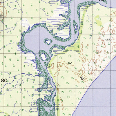 Geoscience Australia Caledon (6272) digital map