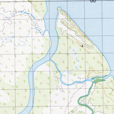 Geoscience Australia Calvert River (6465) digital map