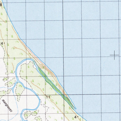 Geoscience Australia Calvert River (6465) digital map