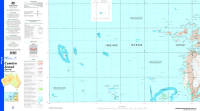 Geoscience Australia Camden Sound Special SD51 - 15 digital map