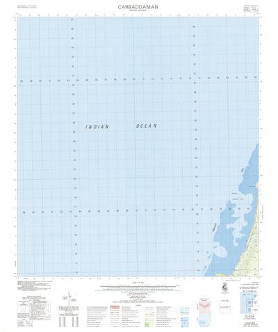 Geoscience Australia Carbaddaman (1653-3) digital map