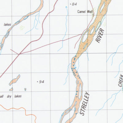 Geoscience Australia Carlindie (2756) digital map