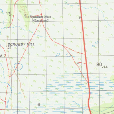 Geoscience Australia Carnarvon (1648) digital map
