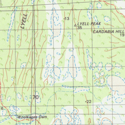 Geoscience Australia Carnarvon (1648) digital map