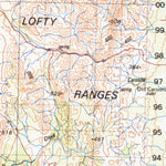 Geoscience Australia Caroona (6731) digital map