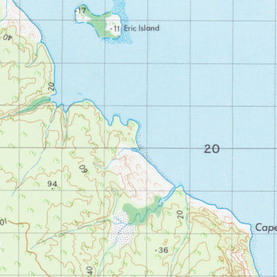 Geoscience Australia Casuarina (4469) digital map