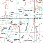Geoscience Australia Cobham Lake SH54 - 11 digital map