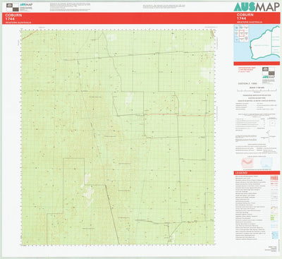 Geoscience Australia Coburn (1744) digital map