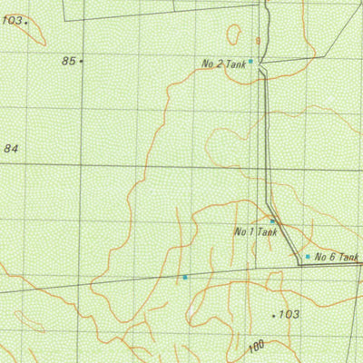 Geoscience Australia Coburn (1744) digital map