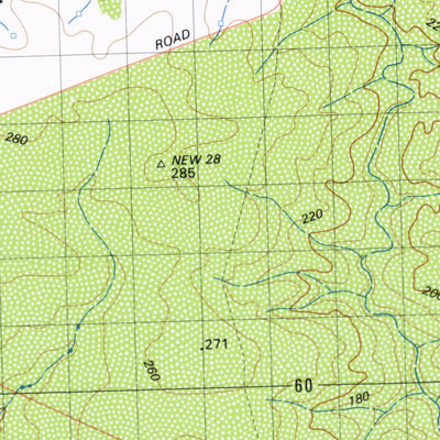 Geoscience Australia Cocanarup (2830) digital map