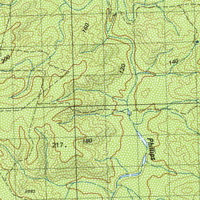 Geoscience Australia Cocanarup (2830) digital map