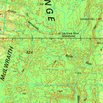 Geoscience Australia Coen SD54 - 08 digital map