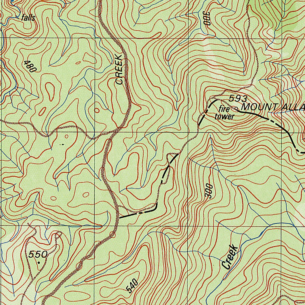 Conondale National Park Map by Geoscience Australia | Avenza Maps