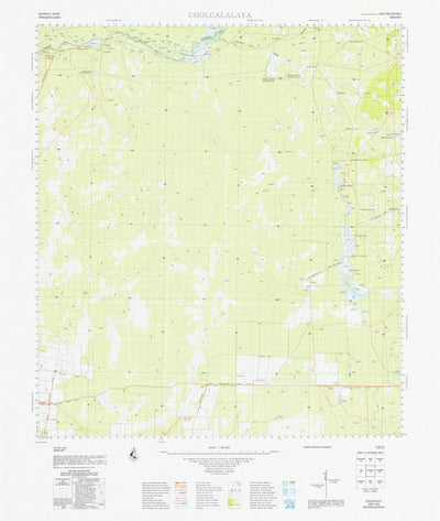 Geoscience Australia Coolcalalaya (1942) digital map