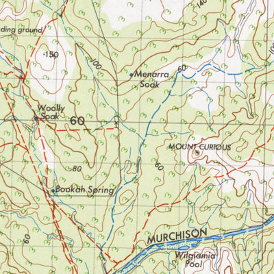 Geoscience Australia Coolcurda (1743) digital map