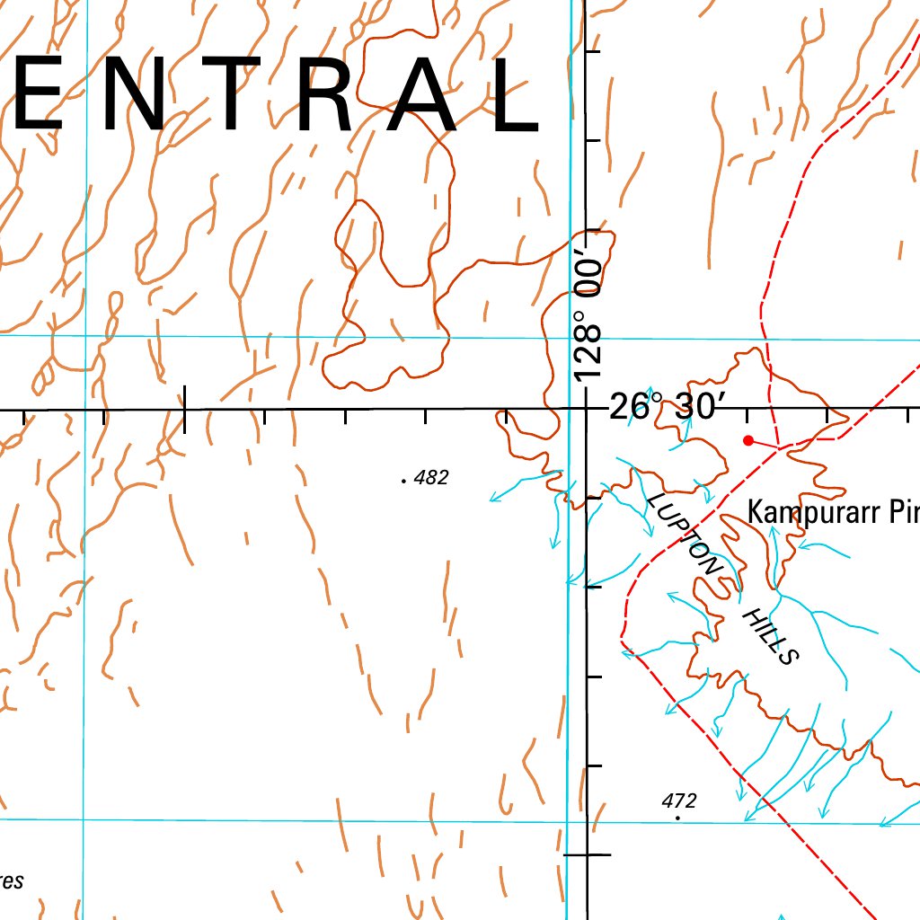 Cooper SG52 - 10 Map by Geoscience Australia | Avenza Maps