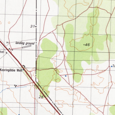 Geoscience Australia Coorabie (5334) digital map