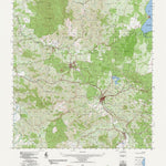 Geoscience Australia Cooroy (9445-2) digital map
