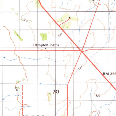 Geoscience Australia Corrigin (2433) digital map