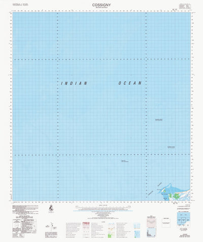 Geoscience Australia Cossigny (2457) digital map