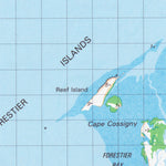 Geoscience Australia Cossigny (2457) digital map