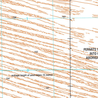Geoscience Australia Crossland SE51 - 16 digital map