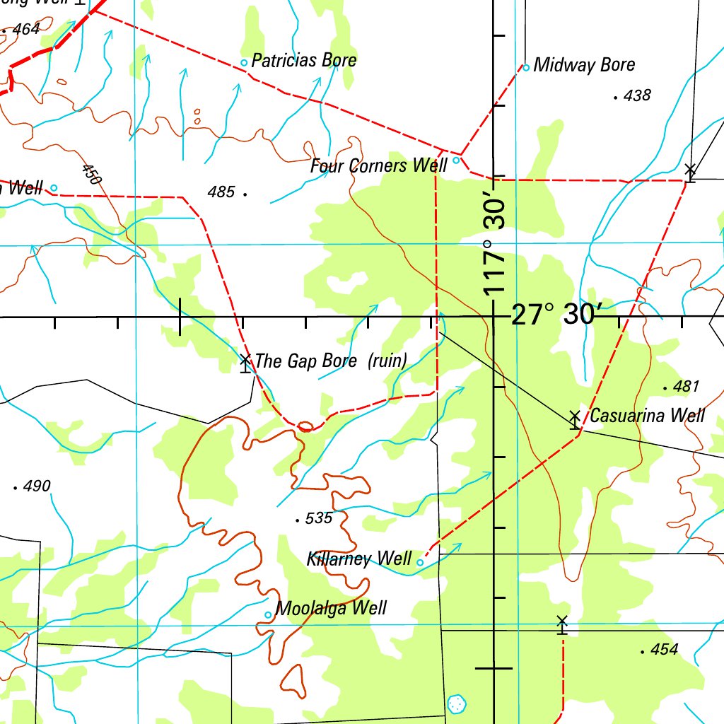 Cue SG50 - 15 Map by Geoscience Australia | Avenza Maps