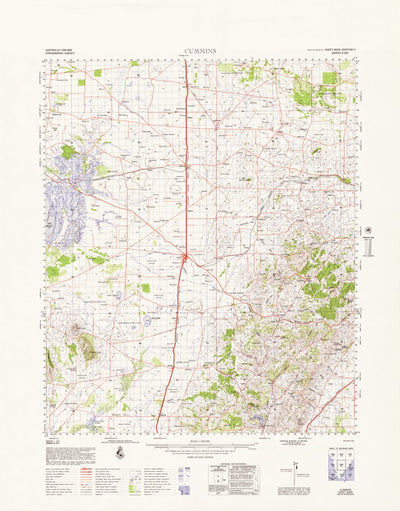 Cummins (6029) Map by Geoscience Australia | Avenza Maps