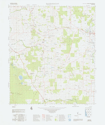 Geoscience Australia Dandaragan (2036) digital map