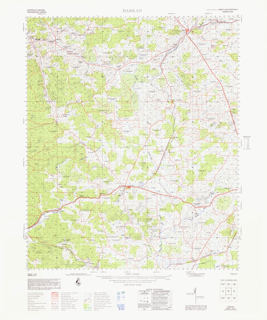 Darkan (2231) Map by Geoscience Australia | Avenza Maps