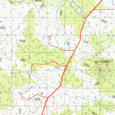 Geoscience Australia Darkan (2231) digital map