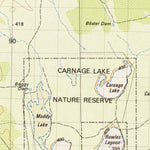 Geoscience Australia Davyhurst (3037) digital map