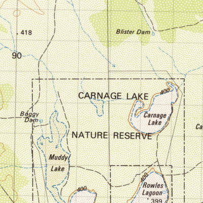 Geoscience Australia Davyhurst (3037) digital map
