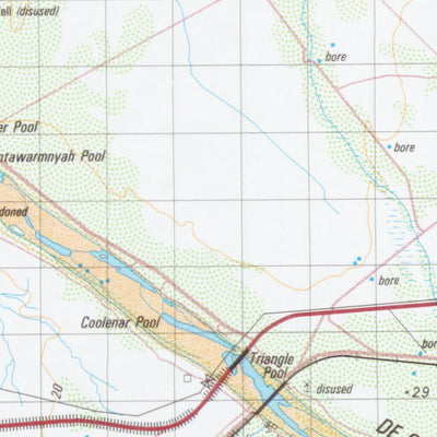 Geoscience Australia De Grey (2757) digital map