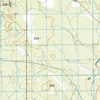 Geoscience Australia Delamere (5266) digital map