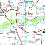 Geoscience Australia Deniliquin SI55 - 13 digital map