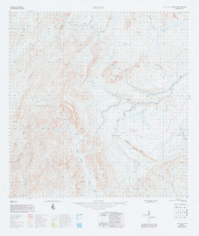 Geoscience Australia Dixon (4562) digital map